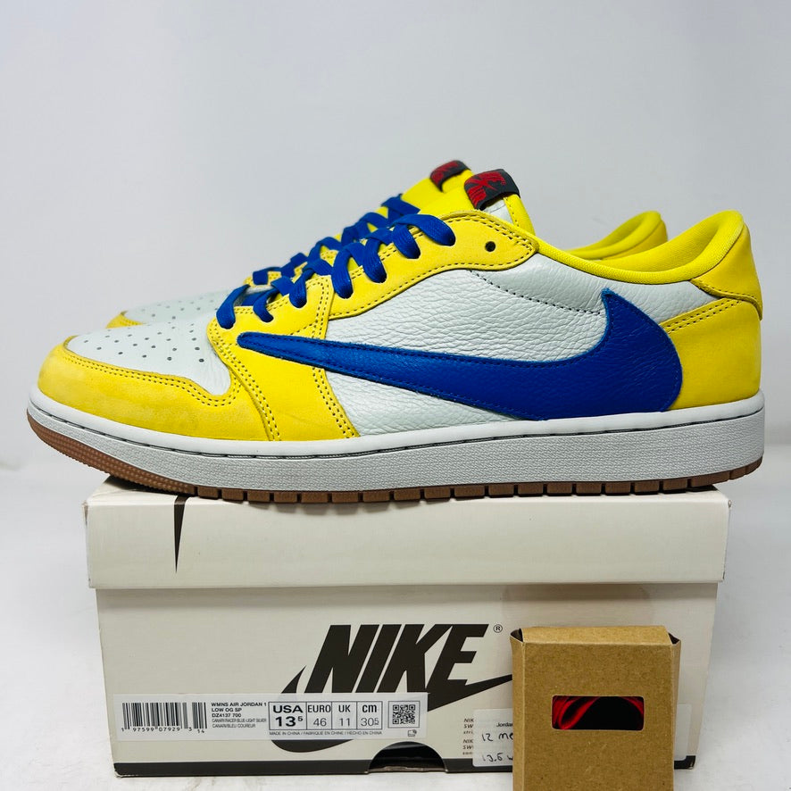 Jordan 1 Retro Low OG SP Travis Scott Canary (Women's)