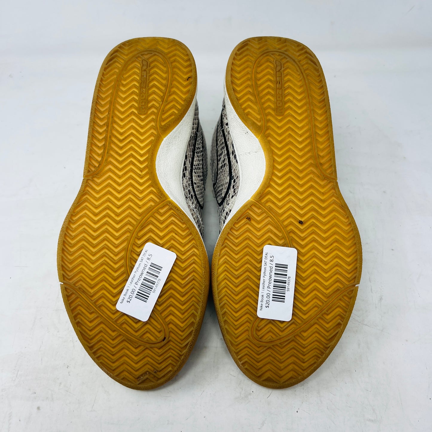 Nike Book 1 Leather Python SAT DEAL