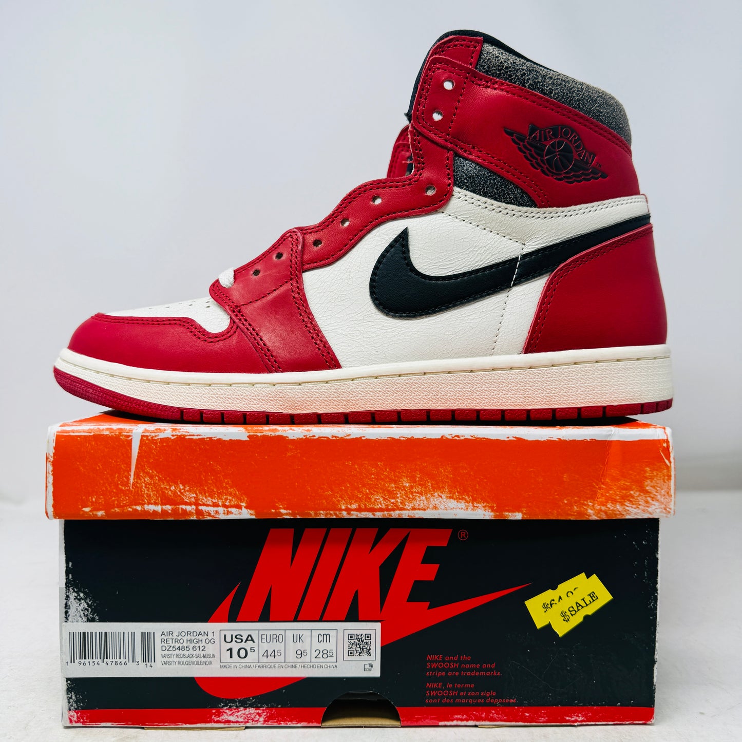 Jordan 1 Retro High OG Chicago Lost and Found