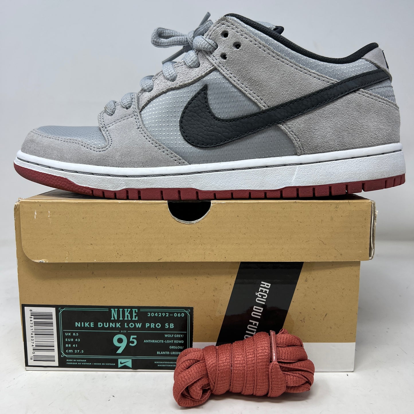 Nike SB Dunk Low Anthracite Light Redwood