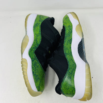 Jordan 11 Retro Low Green Snakeskin