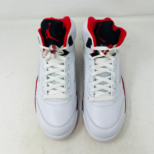 Jordan 5 Retro Fire Red Black Tongue (2025)