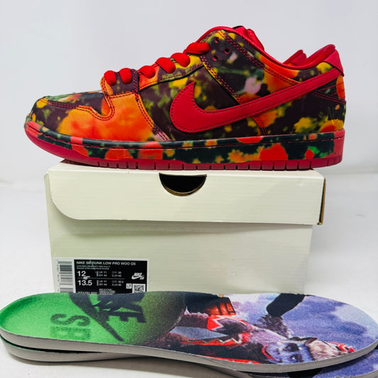 Nike SB Dunk Low The Wizard of Oz Poppy Field