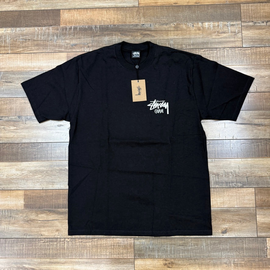 Stussy Stock Guam Tee Black