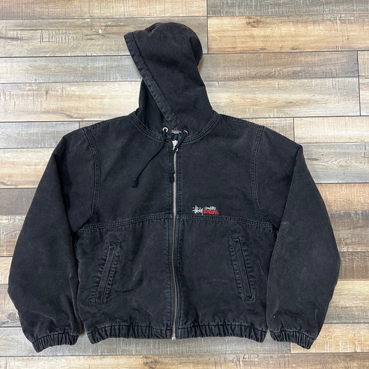 Stussy Insulated Work Jacket Canvas Black