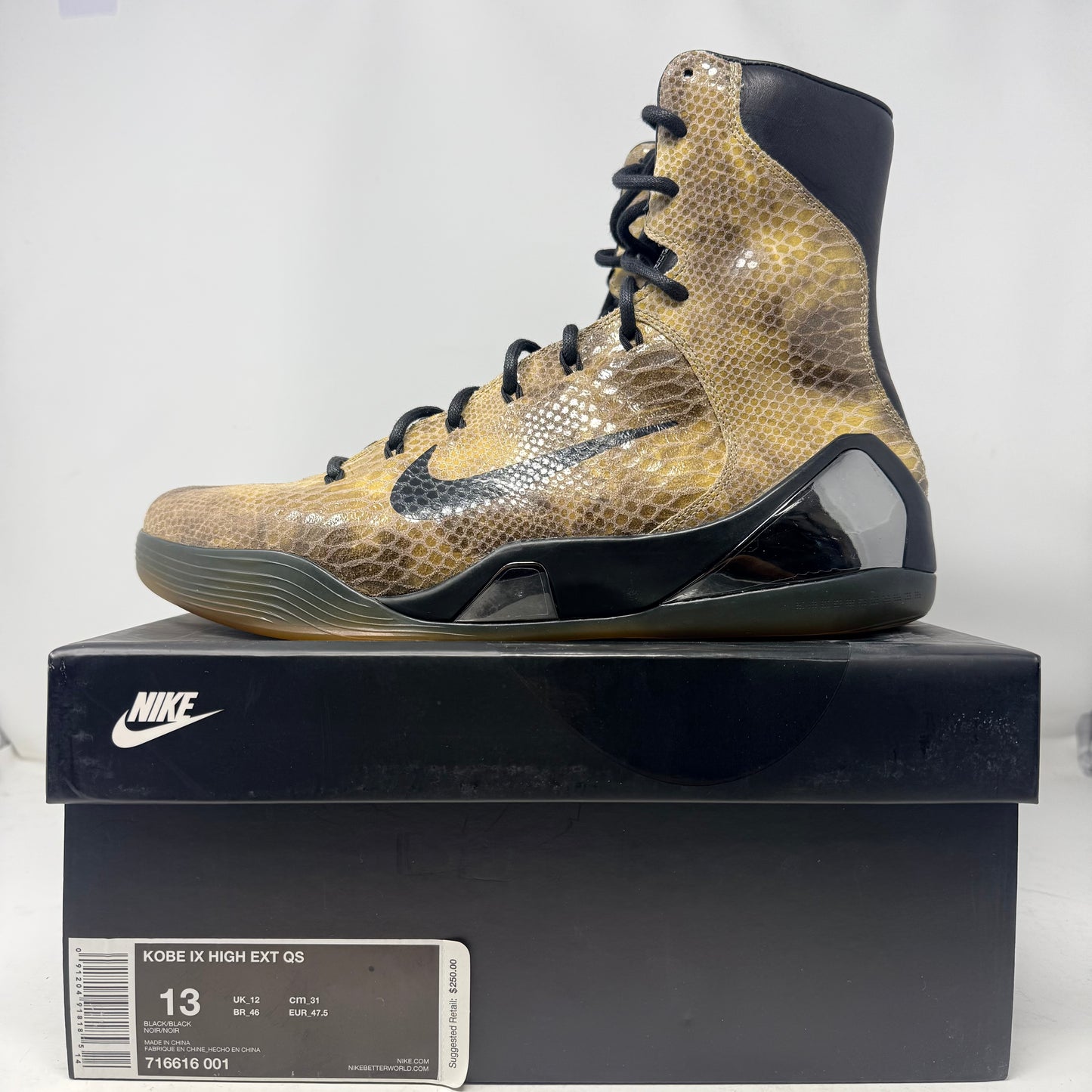 Nike Kobe 9 EXT High Snakeskin