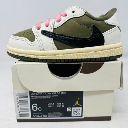 Jordan 1 Retro Low OG SP Travis Scott Medium Olive (TD)