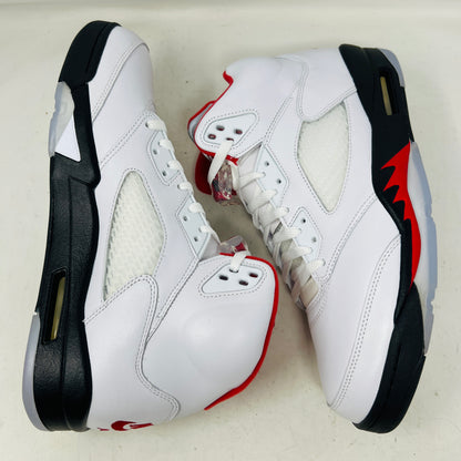 Jordan 5 Retro Fire Red Silver Tongue (2020)