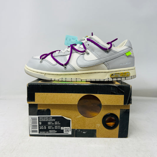 Nike Dunk Low Off-White Lot 21