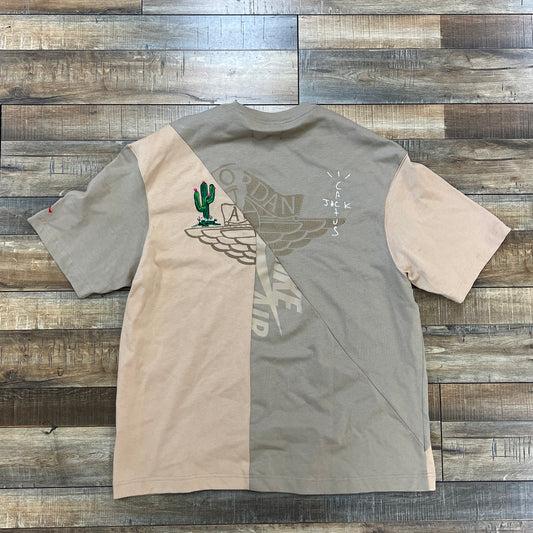 Cactus Jack by Travis Scott x Jordan Short-Sleeve T-Shirt Khaki/Desert