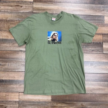 Supreme Kurt Cobain Tee Light Olive