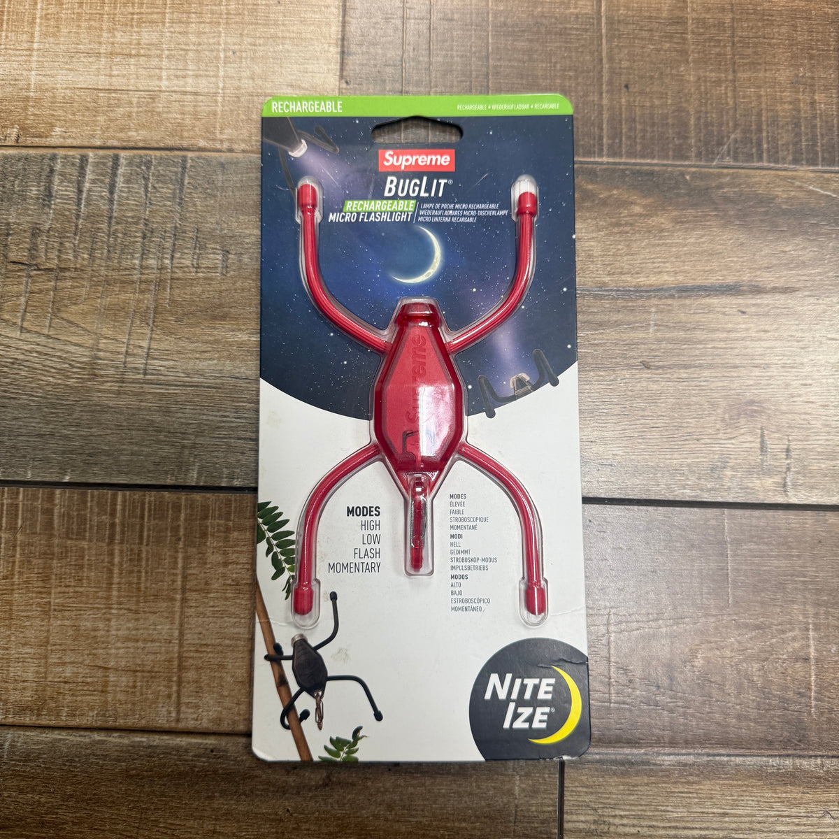 Supreme Nite Ize Buglit Red