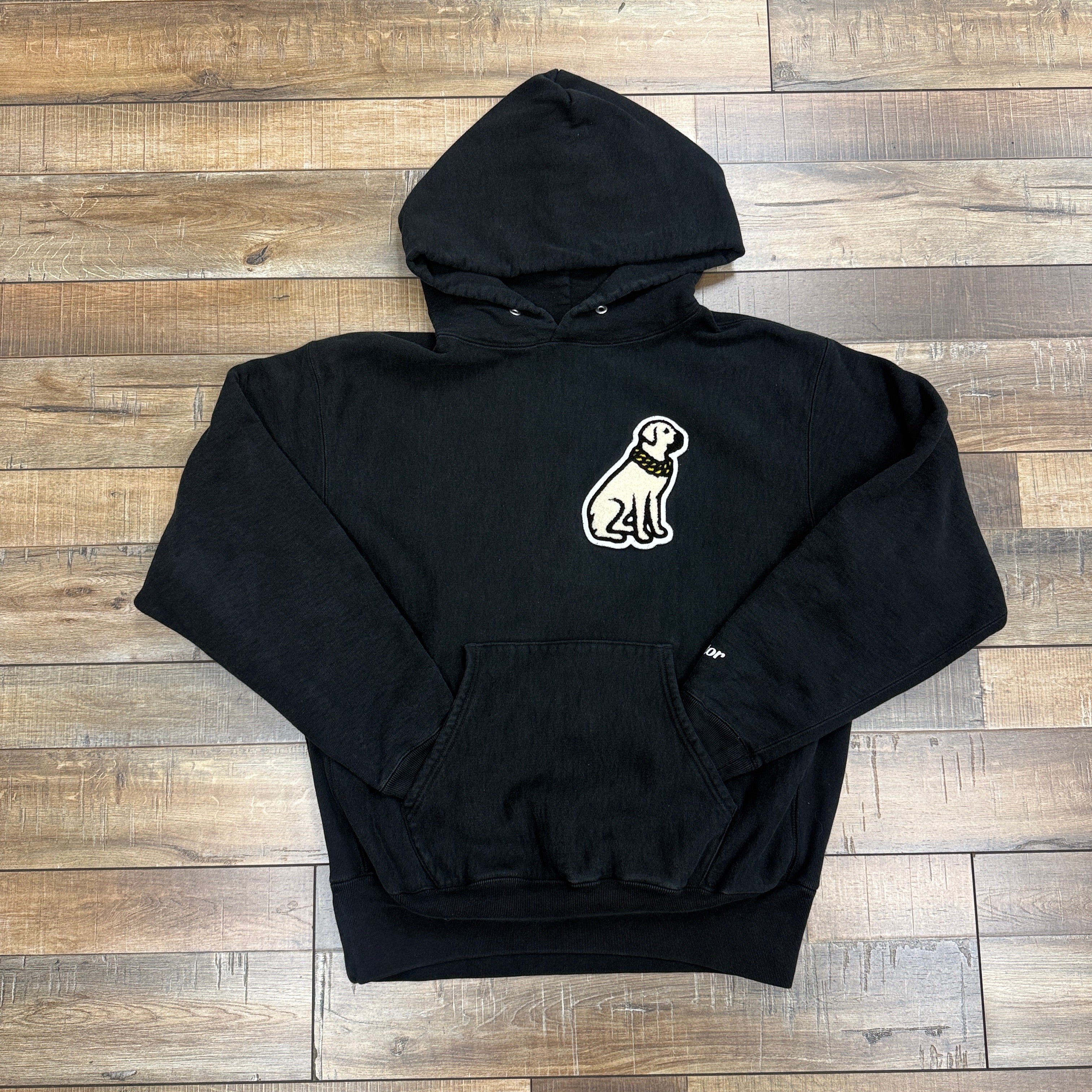ウ*ん様 Victor Victor Heavyweight Hoodie Victor Victor Heavyweight Hoodie Black – Holy Ground