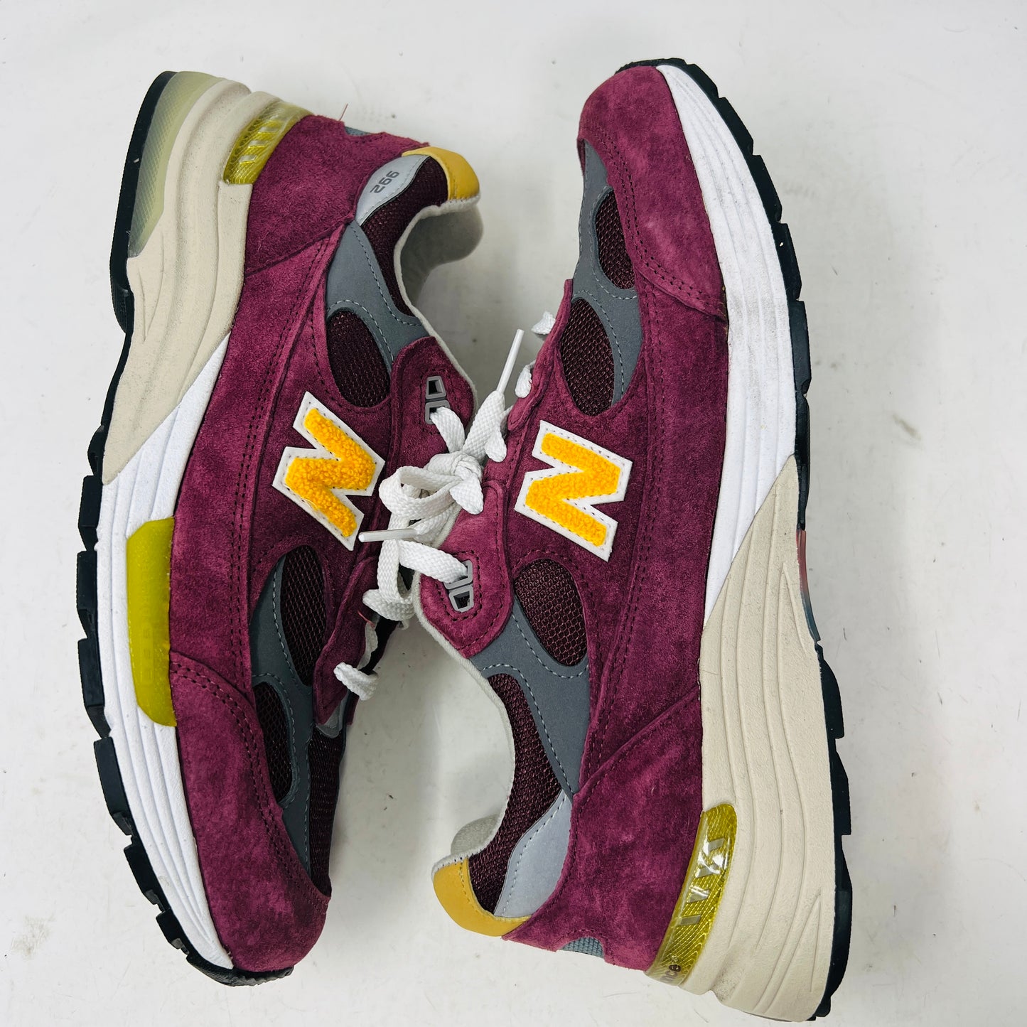 New Balance 992 Burgundy Gold