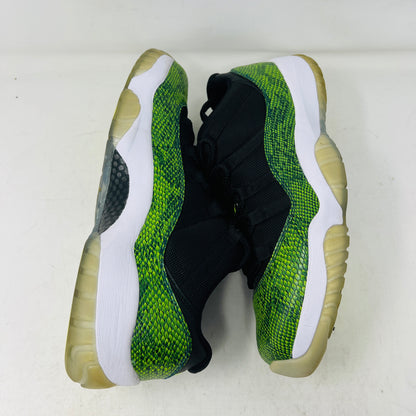 Jordan 11 Retro Low Green Snakeskin
