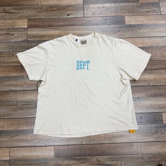 Gallery Dept. Gym Logo Beige T Shirt