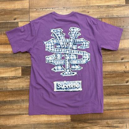 Supreme Snowman Tee Purple