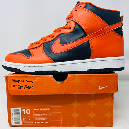 Nike Dunk High Obsidian College Orange (2002)