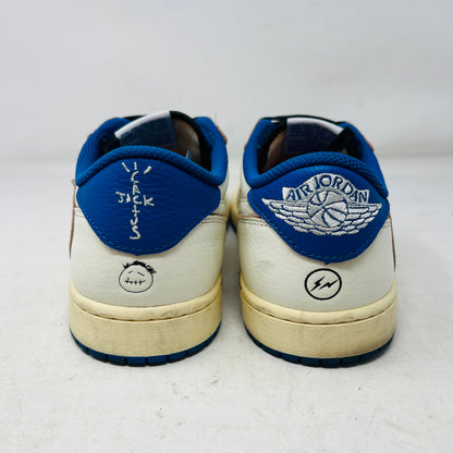 Jordan 1 Retro Low OG SP Fragment x Travis Scott Sail Military Blue