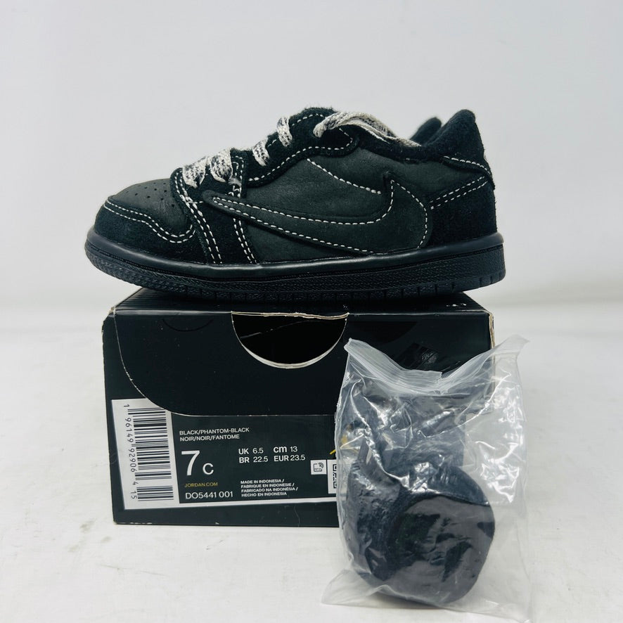 Jordan 1 Retro Low OG SP Travis Scott Black Phantom (TD)
