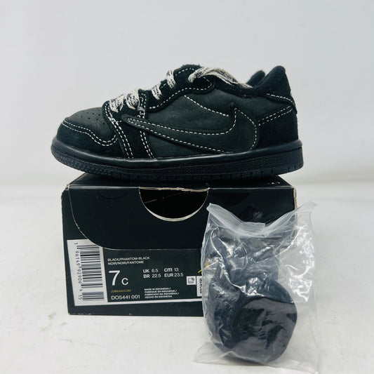 Jordan 1 Retro Low OG SP Travis Scott Black Phantom (TD)