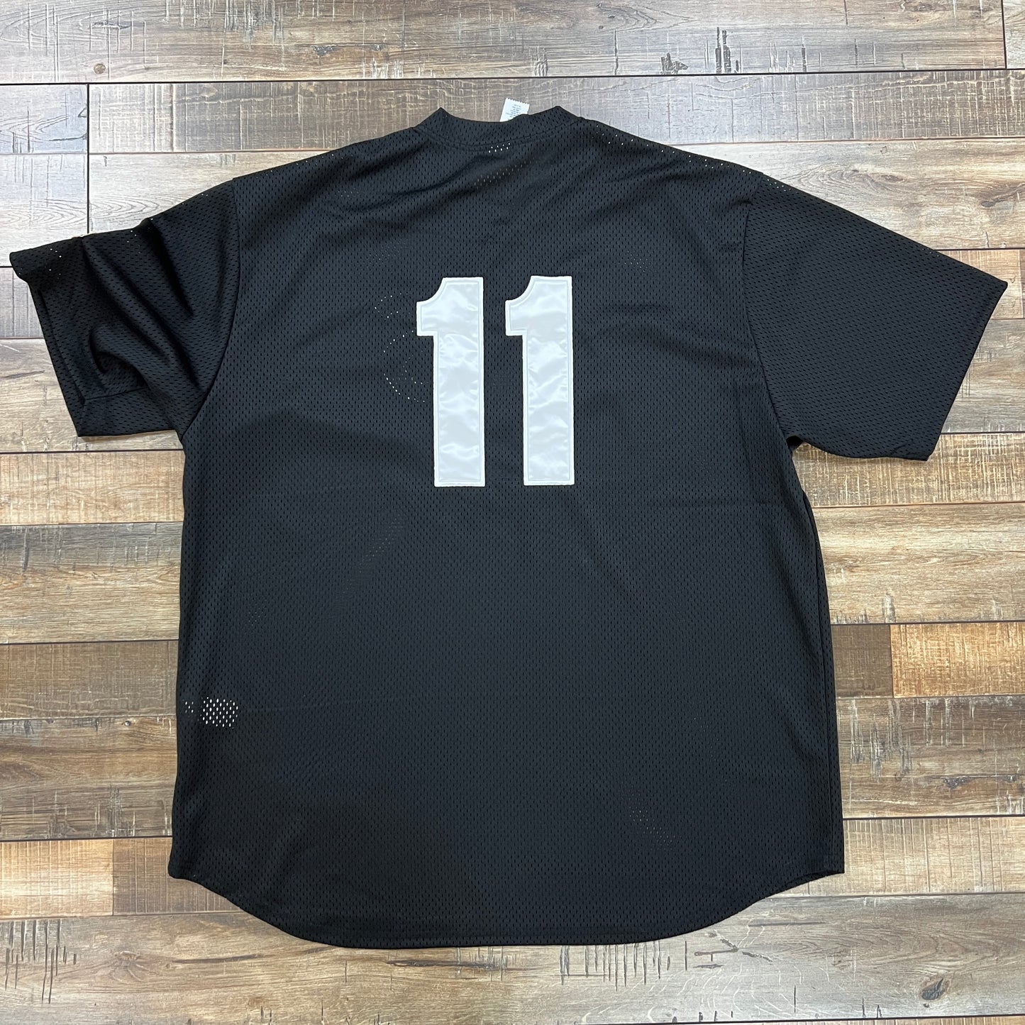 Supreme S Logo Baseball Henley (SS25) Black