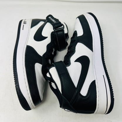 Nike Air Force 1 Mid Stussy Light Bone Black