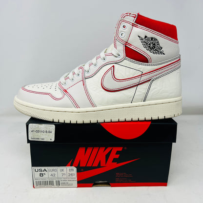 Jordan 1 Retro High Phantom Gym Red