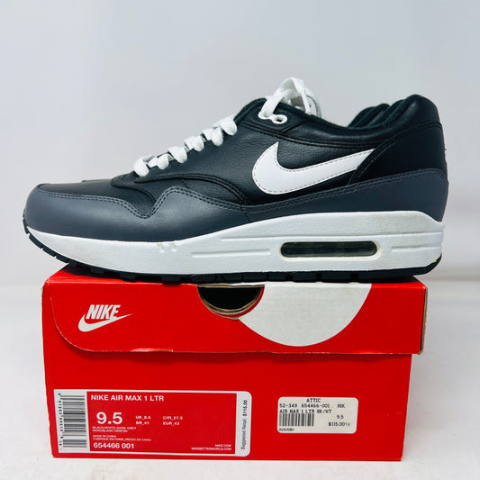 Nike Air Max 1 Black White Dark Grey