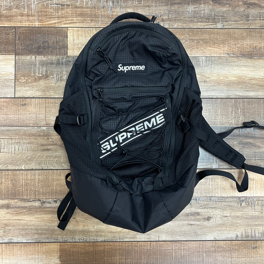 Supreme Logo Backpack (SS25) Black