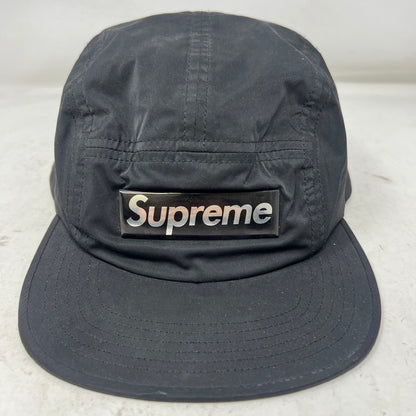 Supreme F/W 2017 Liquid Metal Logo Camp Cap