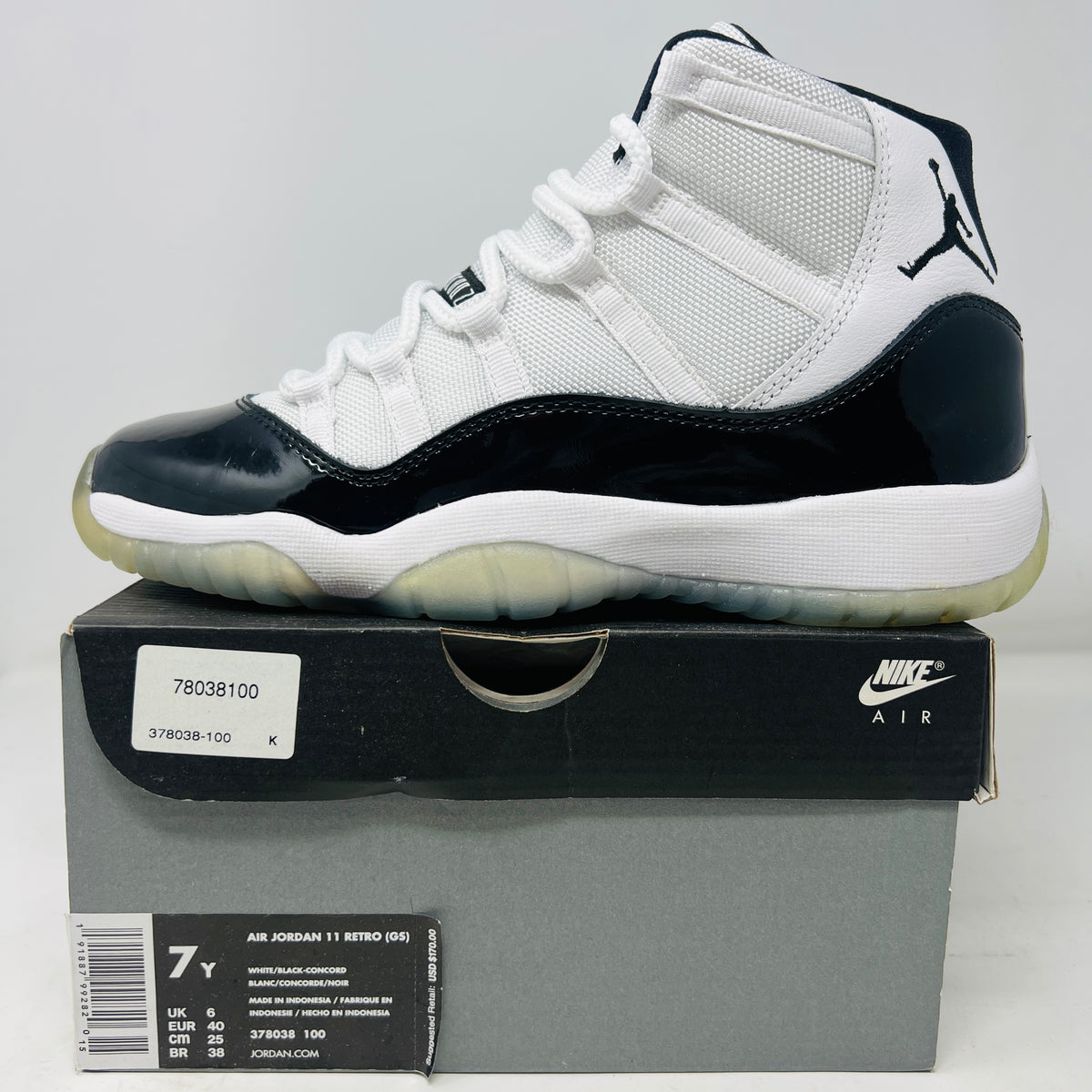 Jordan 11 Retro Concord (2018) (GS)