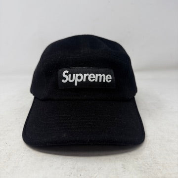 Supreme Wool Camp Cap (FW25) Black