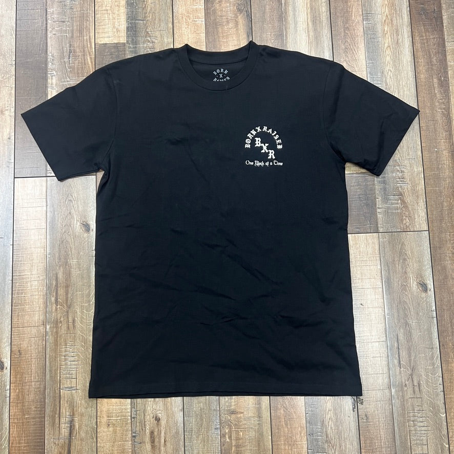 Born X Raised One Block At A Time T-shirt Black