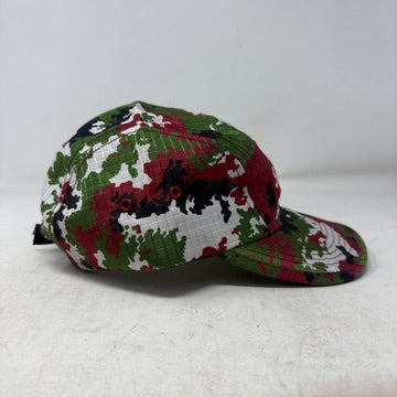 Supreme Camo Ripstop Camp Cap Red Camo