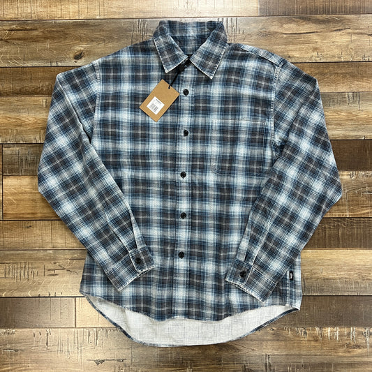 Stussy Dax Plaid Shirt Blue FW25