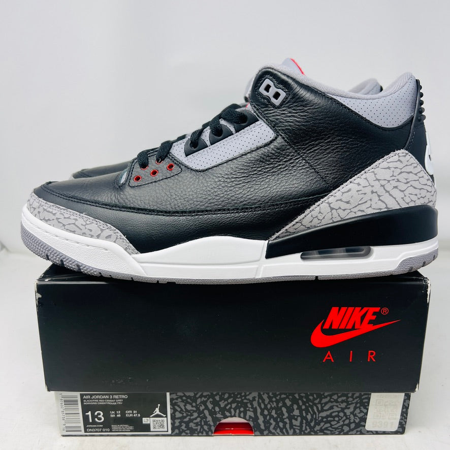Jordan 3 Retro OG Black Cement (2024)
