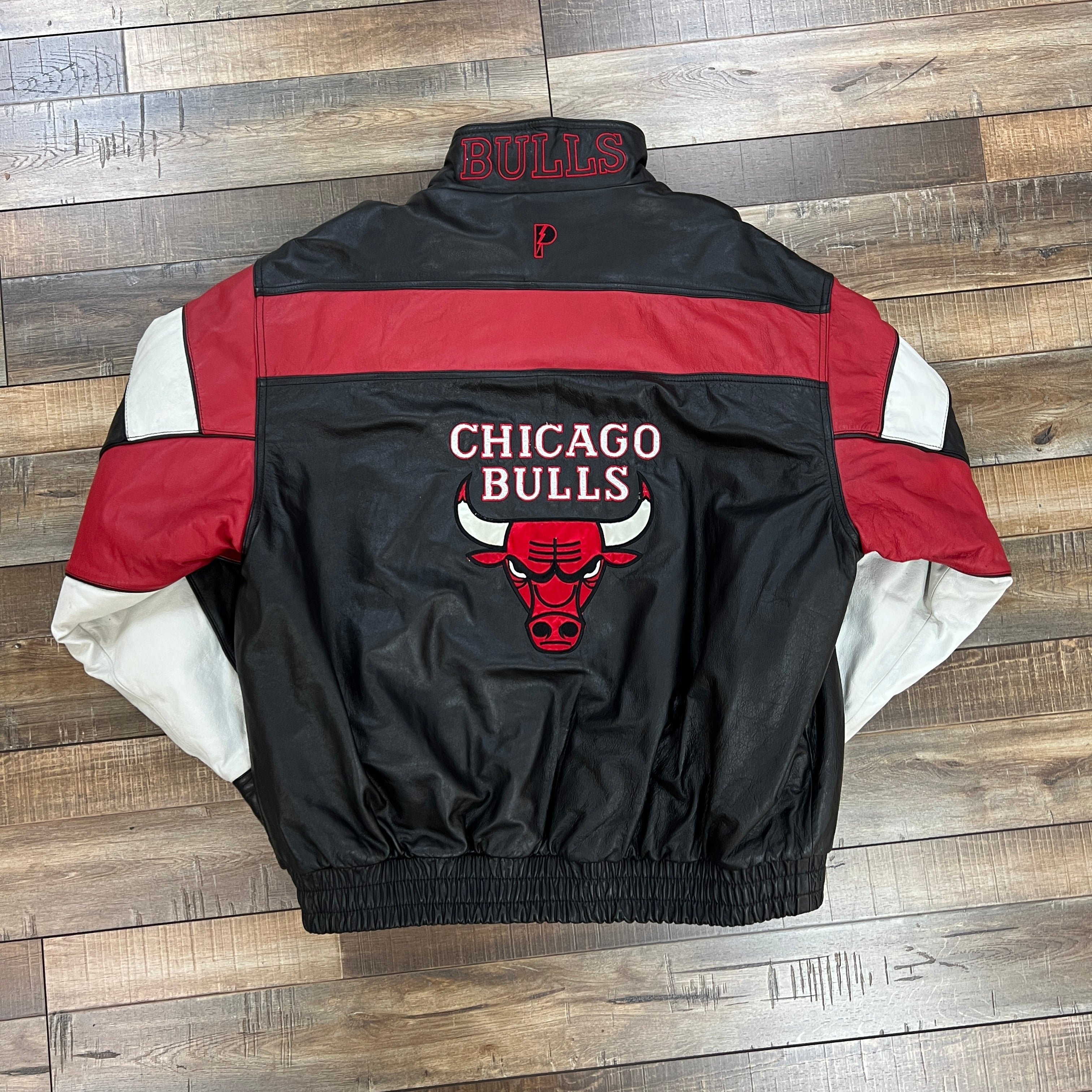 Vintage 90's Chicago Bulls Leather Pro Player Jacket – Holy Ground