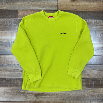 Supreme HQ Waffle Thermal Acid Green