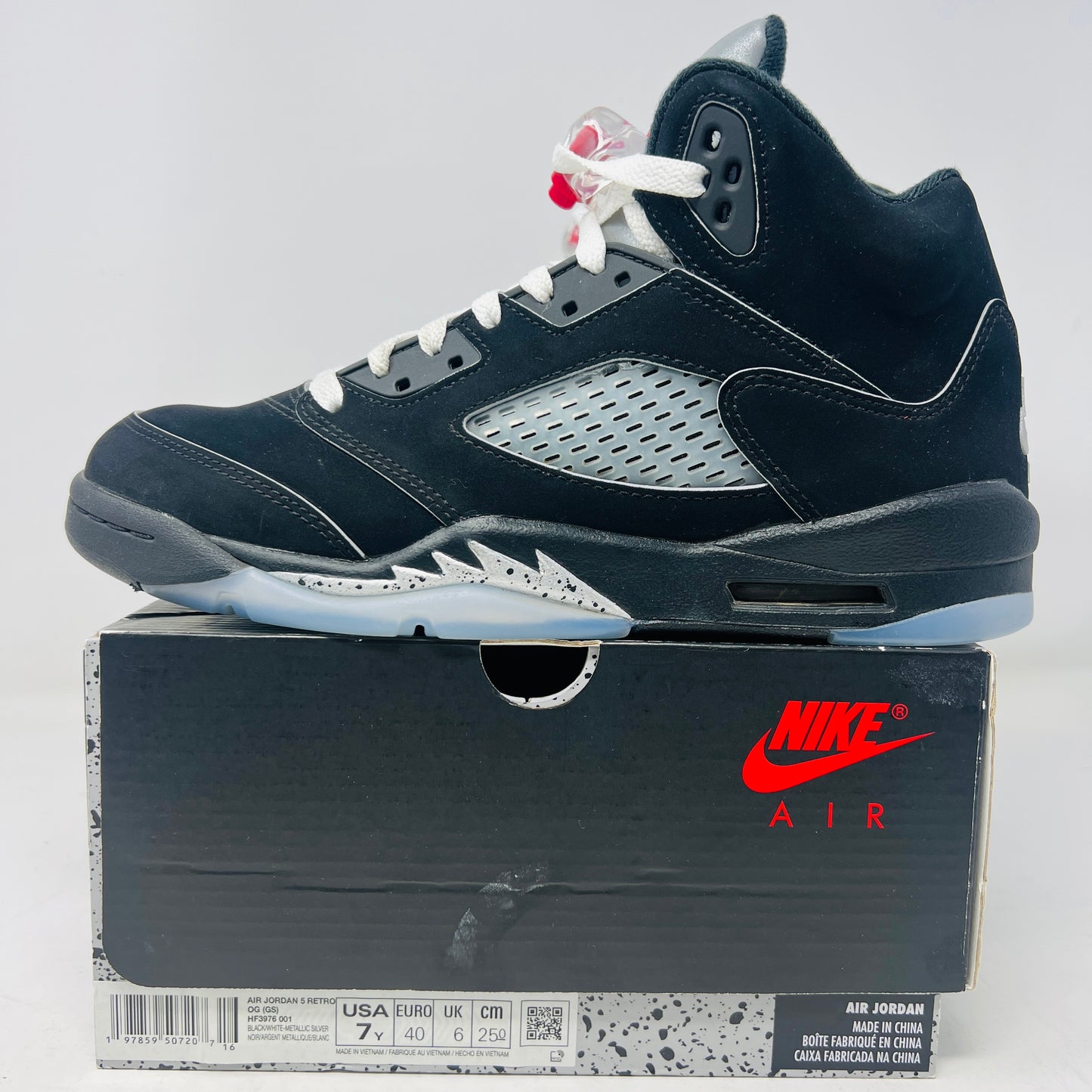 Jordan 5 Retro OG Black Metallic Reimagined (GS)