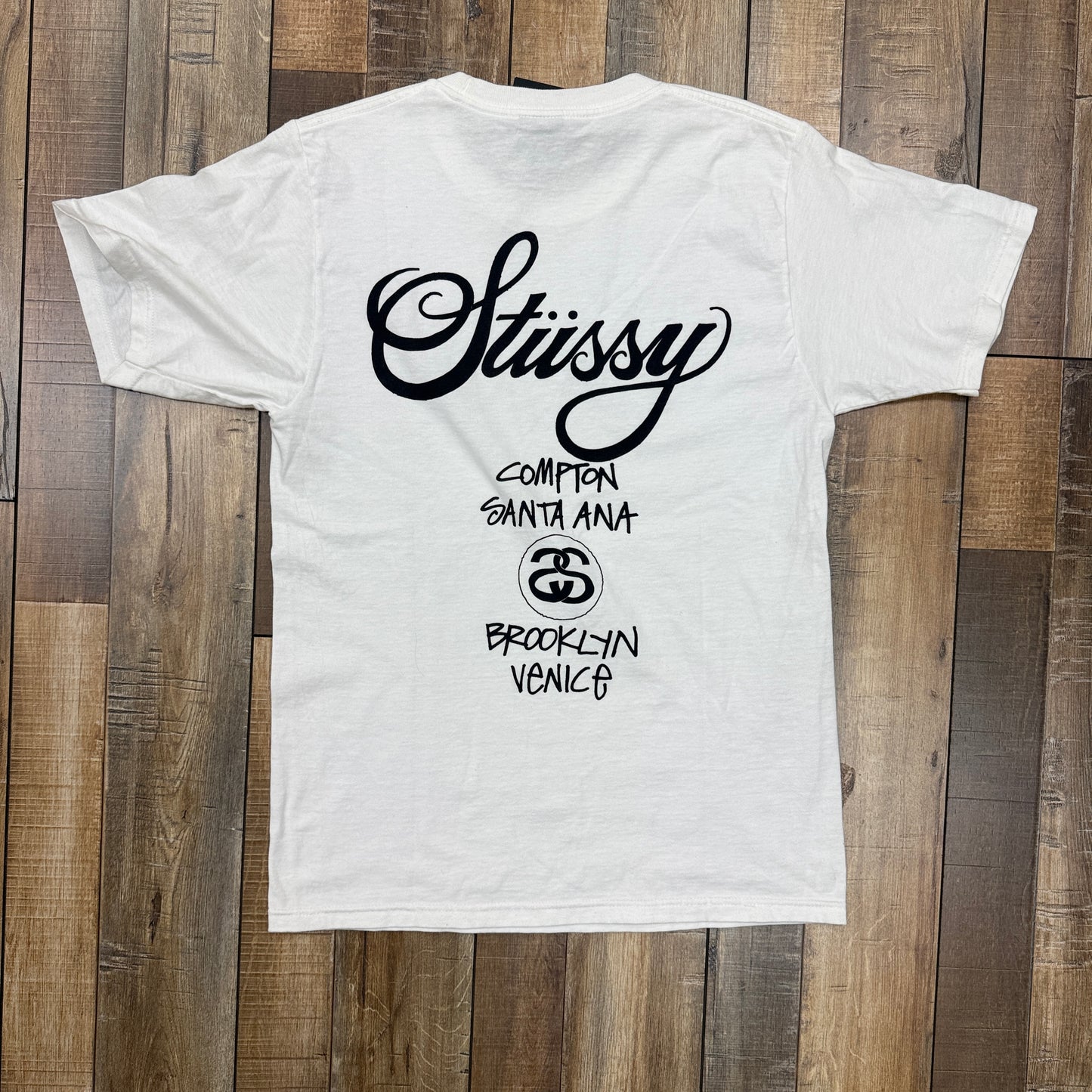 Stussy Bronx Shirt White