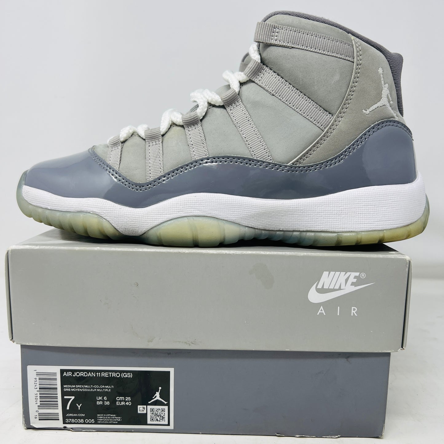 Jordan 11 Retro Cool Grey (2021) (GS)