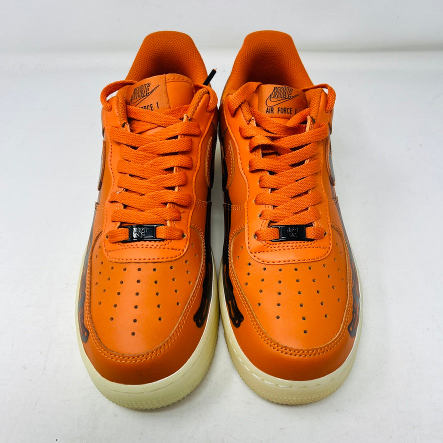 Nike Air Force 1 Low Orange Skeleton Halloween (2020)
