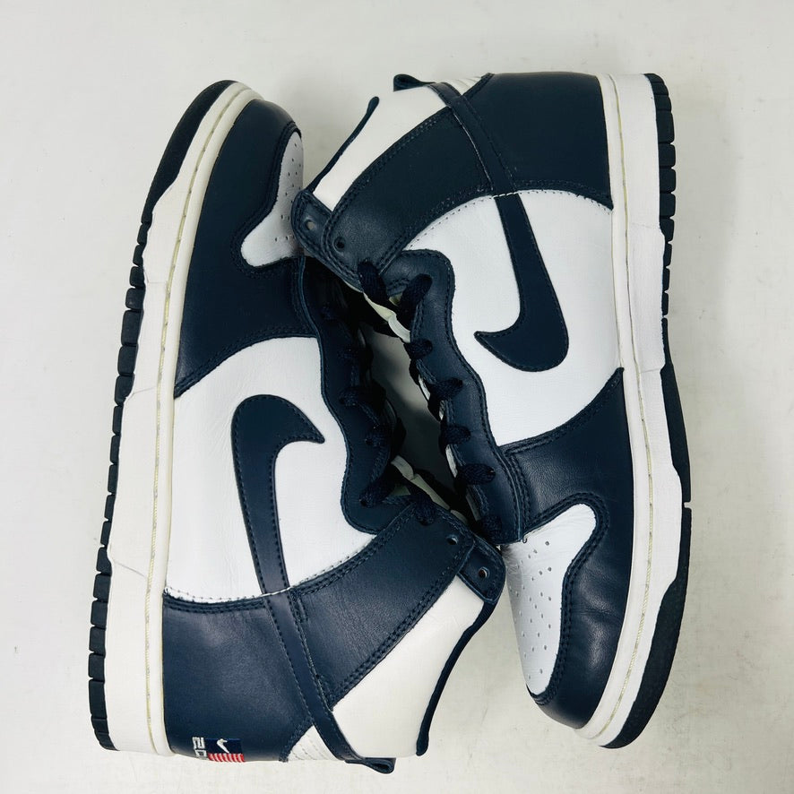 Nike Dunk High LE White/Obsidian-V Red “USA 2000”