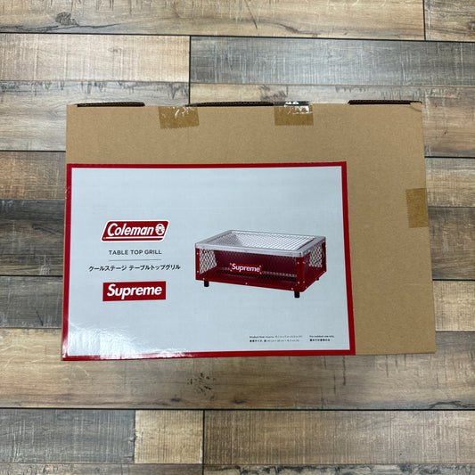 Supreme Coleman Charcoal Grill Red