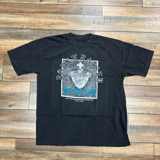 Born X Raised Commandment Tee Vintage Black