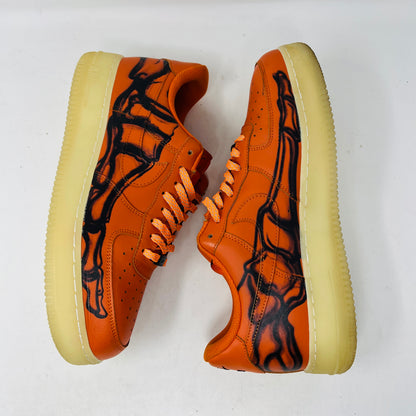 Nike Air Force 1 Low Orange Skeleton Halloween (2020)