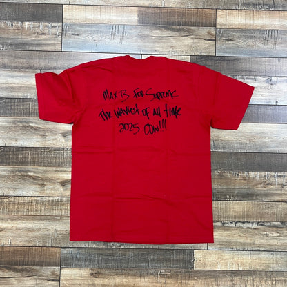Supreme Max B Tee Red