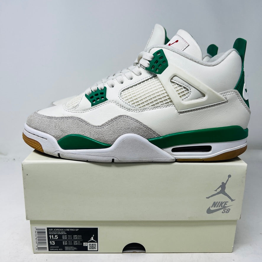 Jordan 4 Retro SB Pine Green