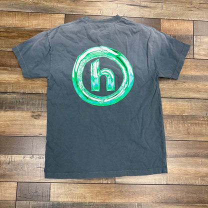 Hidden NY Vintage Chrome Bubble Slate Blue Tee